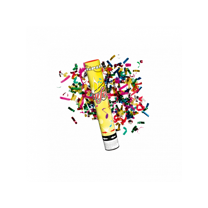 Vystřelující konfety 30 cm